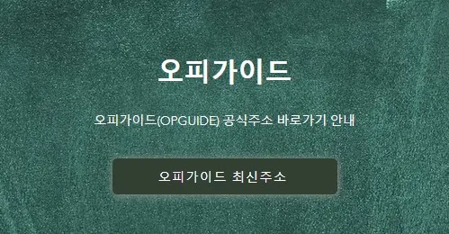 오피가이드 1